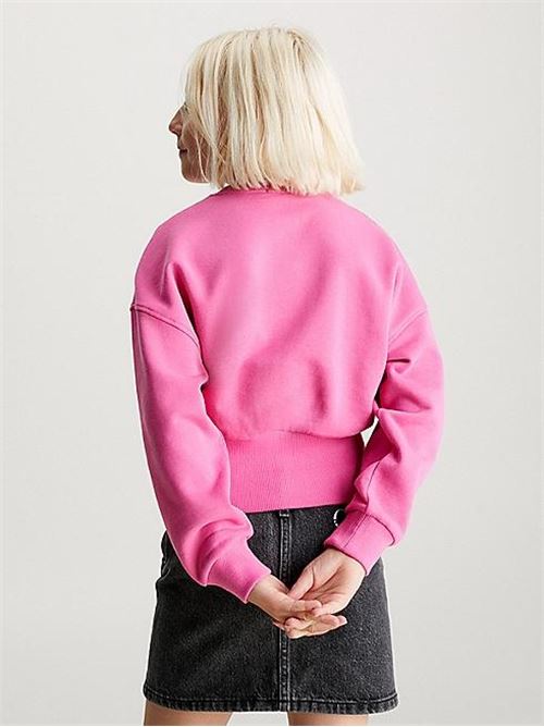 PUFF HERO LOGO CN SWEATSHIRT CALVIN KLEIN JEANS | IG0IG02300T/TO5